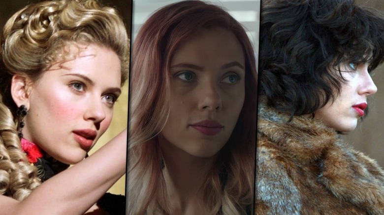 Scarlett Johansson in The Prestige, Avengers: Endgame, and Under the Skin
