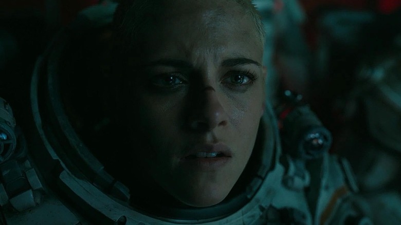 Kristen Stewart in an deep sea diving suit in Underwater