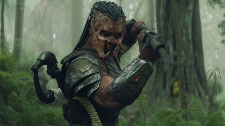 Dimitrius Schuster-Koloamatangi as D'ek in Predator: Badlands