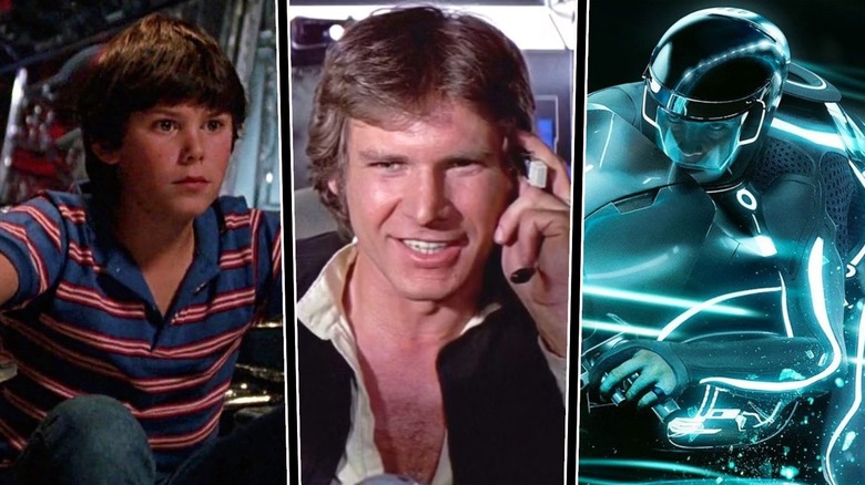 David Freeman from Flight of the Navigator, Han Solo from Star Wars and Sam Flynn from Tron: Legacy
