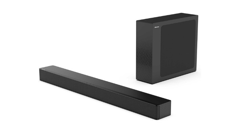 Hisense HS2100 soundbar with subwoofer
