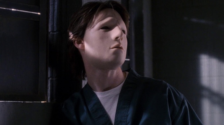 Tom Cruise in a mask in Vanilla Sky