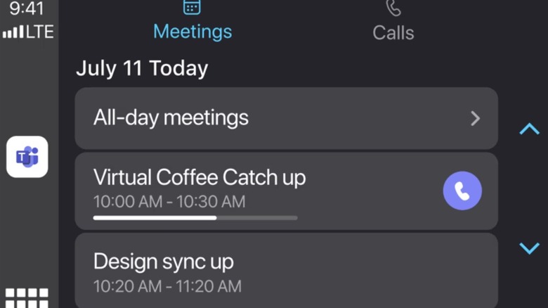 Microsoft lets you take Team calls from CarPlay