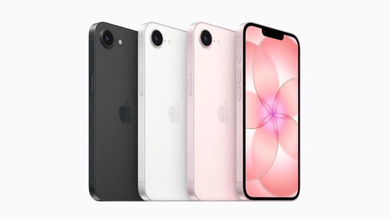 iPhone 17e in different colors