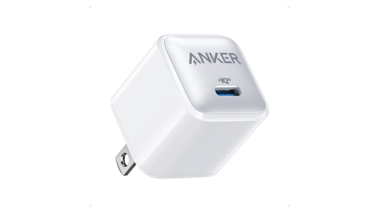 The Anker Nano Pro 511 20W USB-C charger against a white background