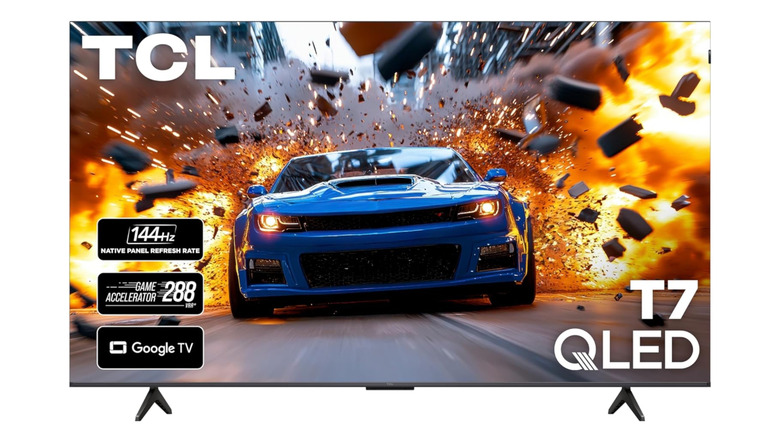 The TCL 65-inch T7 Series 4K QLED.