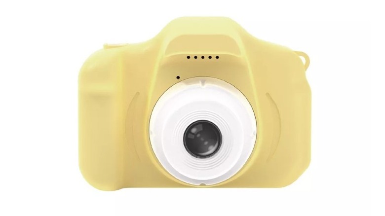 GEMS Mini Digital Camera in yellow color
