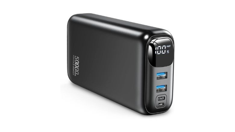 Ohoviv 50,000 mAh Power Bank in black color
