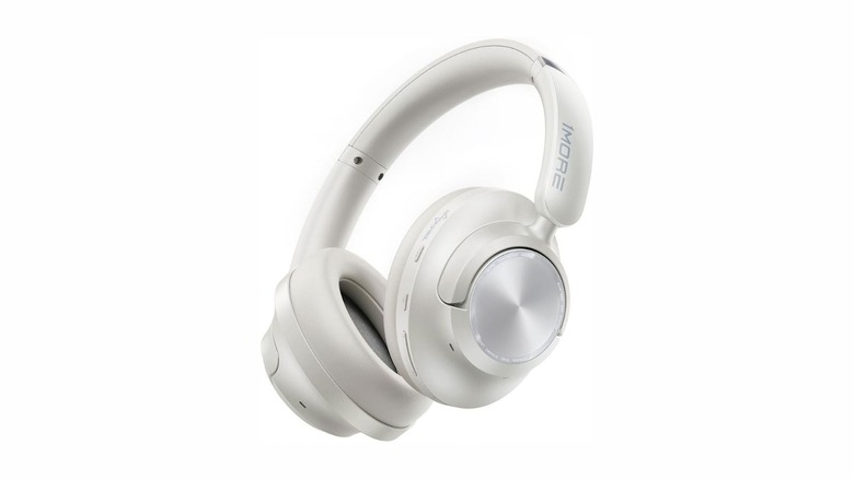 A picture of the 1MORE SonoFlow MAX headphones in white