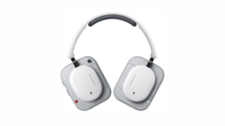 The Nothing Headphone (a) features a distinct style with its angled neck and rectangular ears