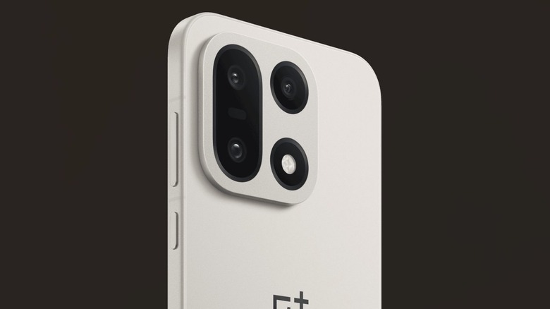 OnePlus 15 shown from the rear.