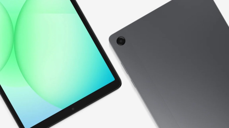 Mockup fo Samsung's Galaxy Tab A11+ tablet