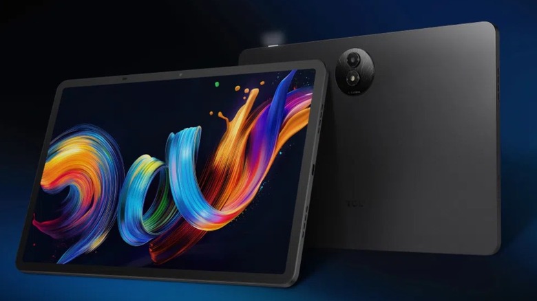 Mockup of TCL's Nxtpaper 11 Plus tablet