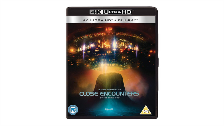 The Close Encounters of the Third Kind 4K Blu-ray against a white background