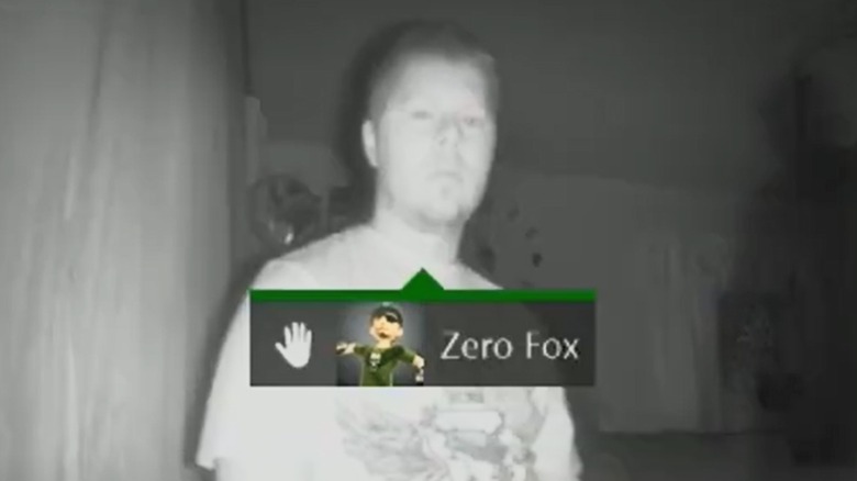 Ghost shadow person recorded on Kinect Xbox One camera