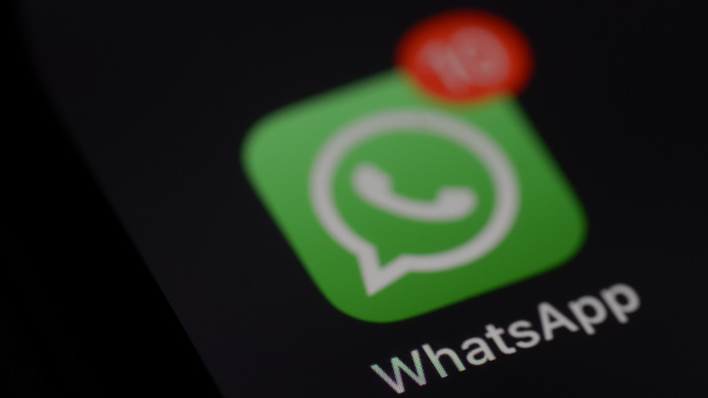 Message notifications on a smartphone