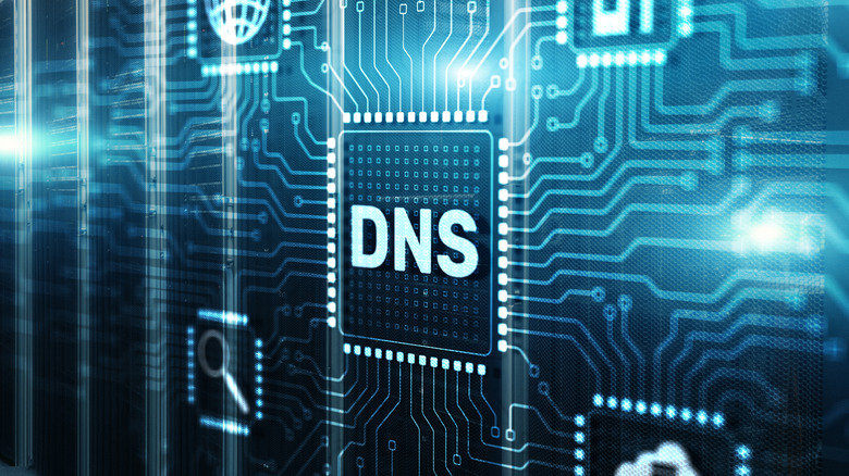 Illustrative example of a DNS server