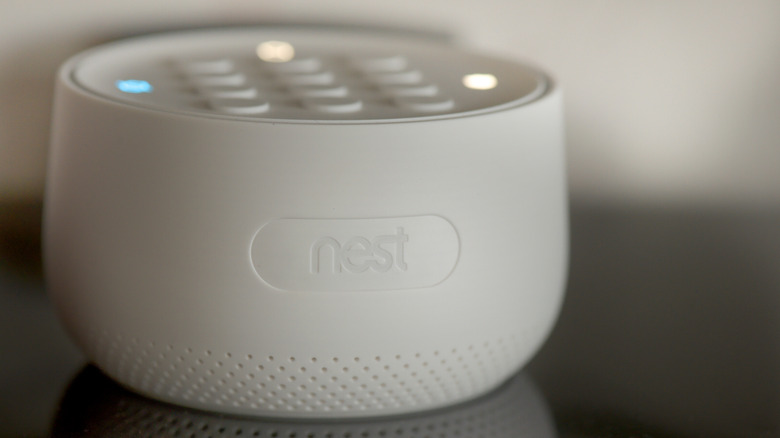 Nest secure alarm system newly installed
