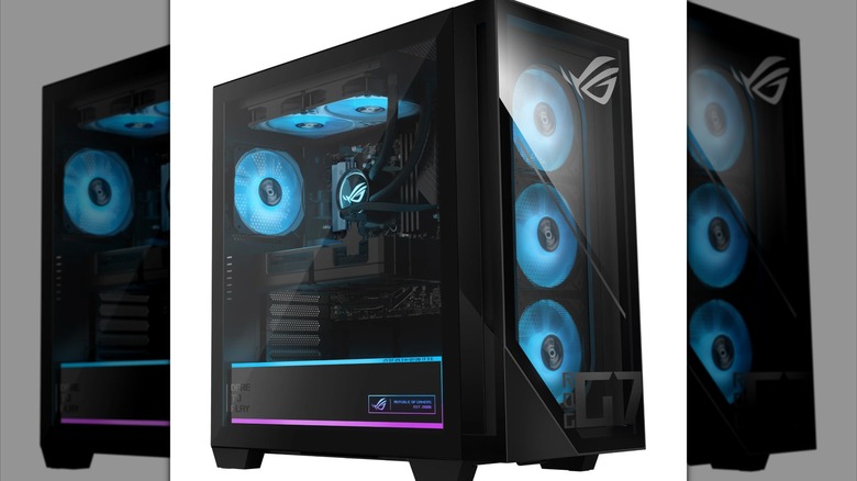 An ASUS Gaming Desktop PC.