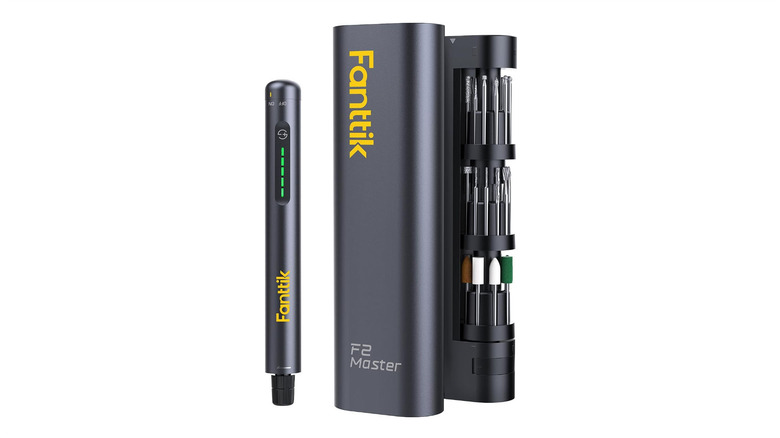 The Fanttik F2 Master rotary toolkit against a white background