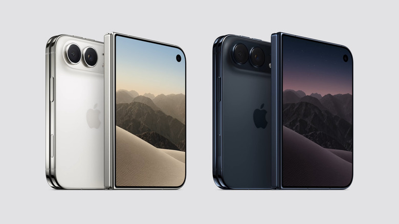 Mockup of the iPhone Duo