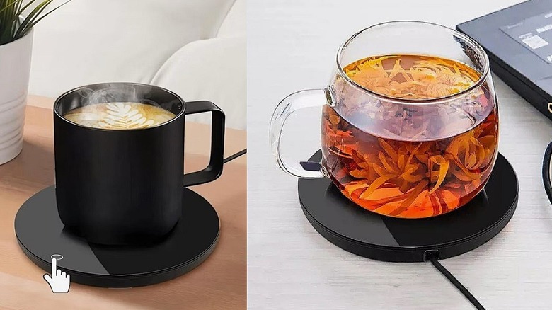 Smart Tech USB mug warmer for tea, coffee, and more.