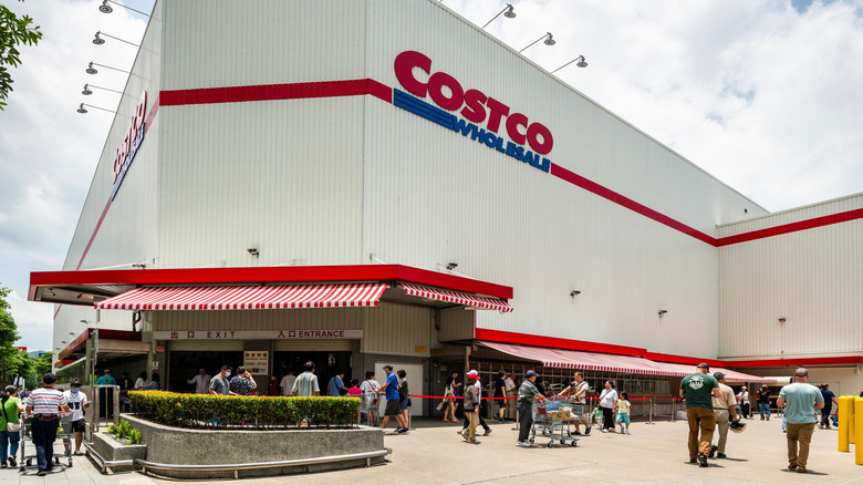 View of a Costco building