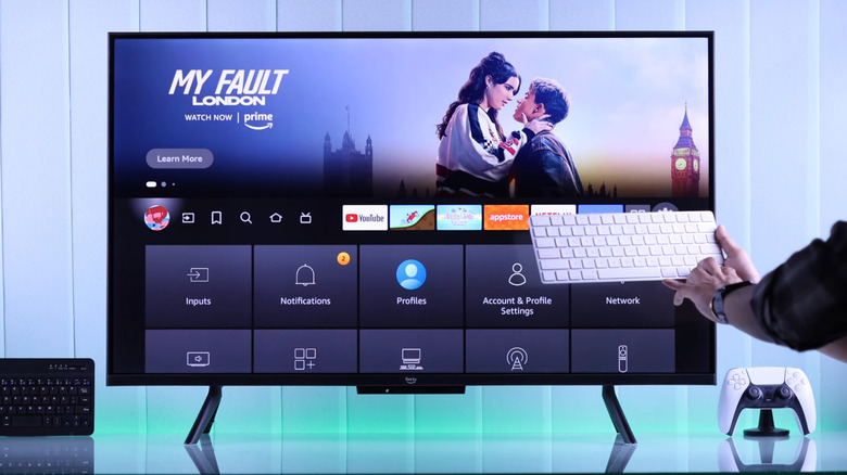 Using Bluetooth keyboard with Amazon Fire TV Stick
