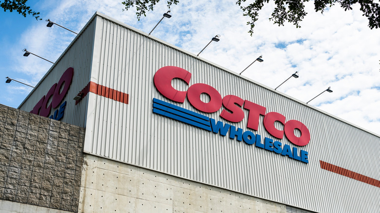 outside of a costco store