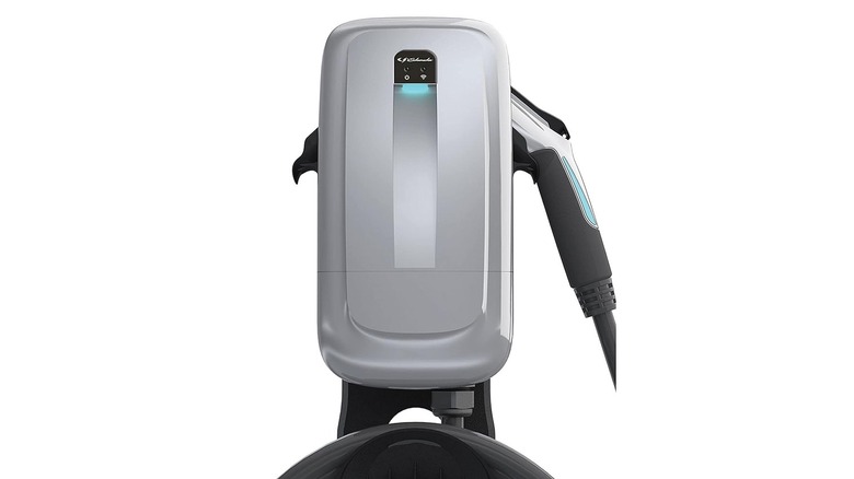 Schumacher Electric Level 2 50A EV Charger with white background