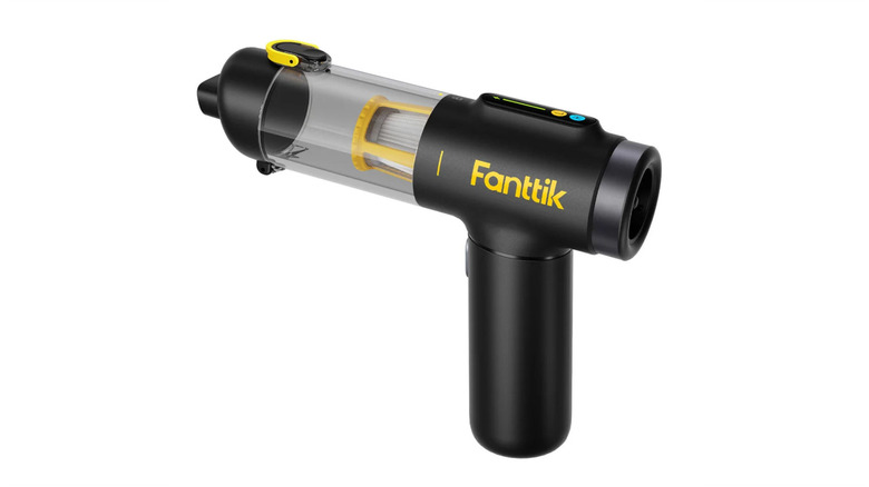 The Fanttik X200 portable vacuum against a white background