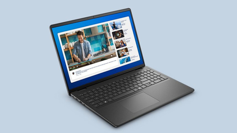 Product image for a Dell 16-inch touchscreen laptop