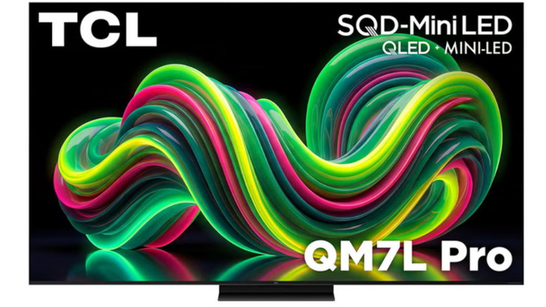 Product image for a TCL QM7L Pro TV