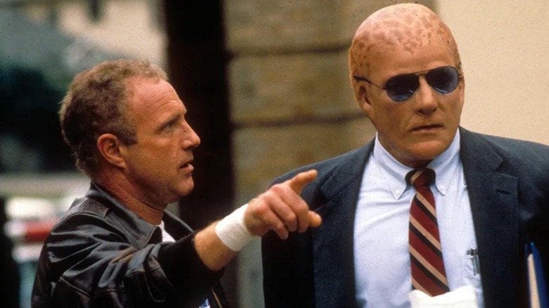 James Caan and Mandy Patinkin as Matthew Sykes and Sam Fransisco in Alien Nation