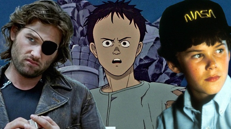 Snake from Escape from New York, Tetsuo from Akira and David from Flight of the Navigator together