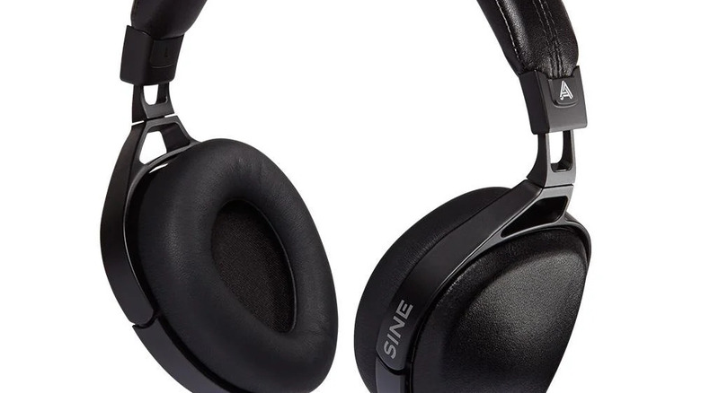 Photo of the Audeze Sine headphones on a white background