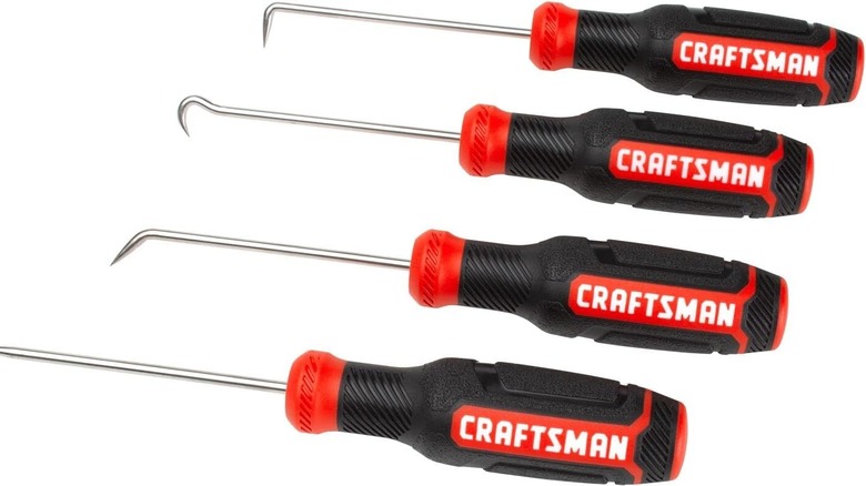 A set of Craftsman hooks and picks.