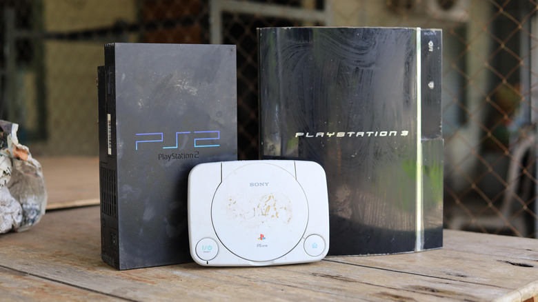 A dirty PS1, PS2, and PS3