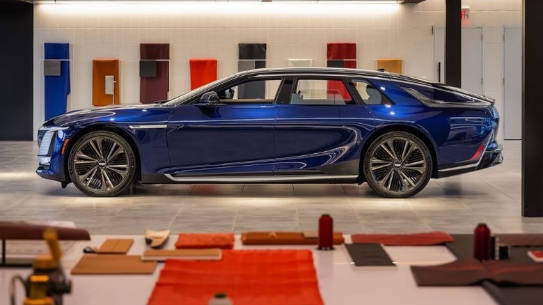 2025 Cadillac Celestiq ultra-luxury electric sedan