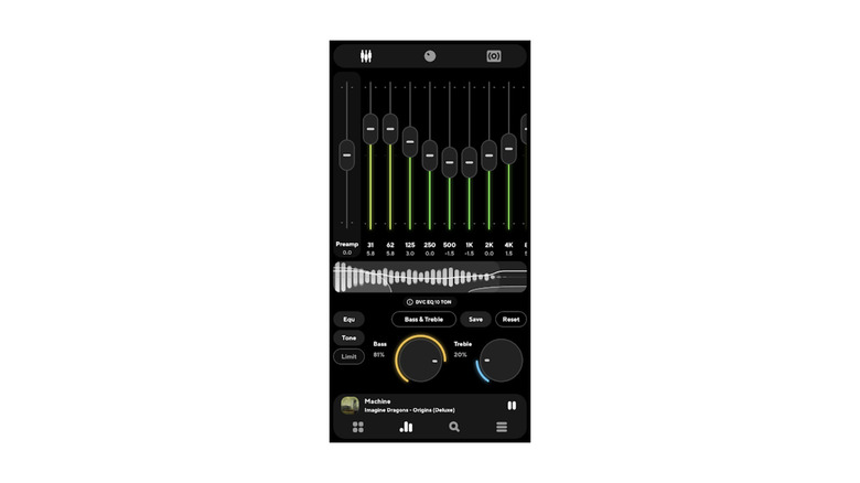 Poweramp app promotional screenshot
