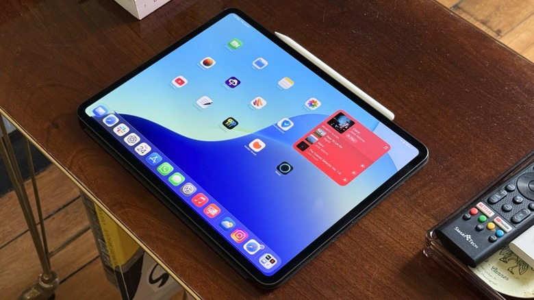 An iPad Pro on a table