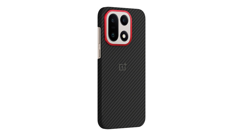 The OnePlus magnetic phone case against a white background