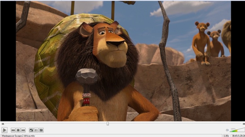 Madagascar Escape 2 Africa show on video player