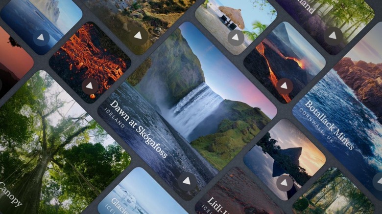 Portal options from the Portal app