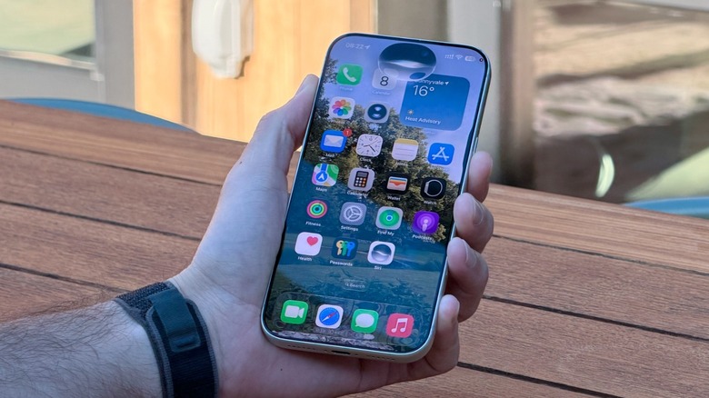 Close-up shot of Siri AI on an iPhone