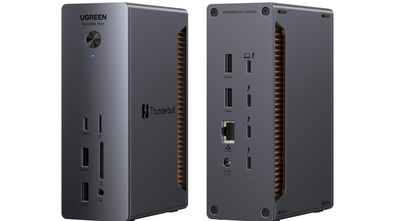 The UGREEN Maxidok Thunderbolt 5 Docking Station.