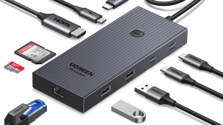 The UGREEN Revodok Pro 9-in-1 USB-C Hub.