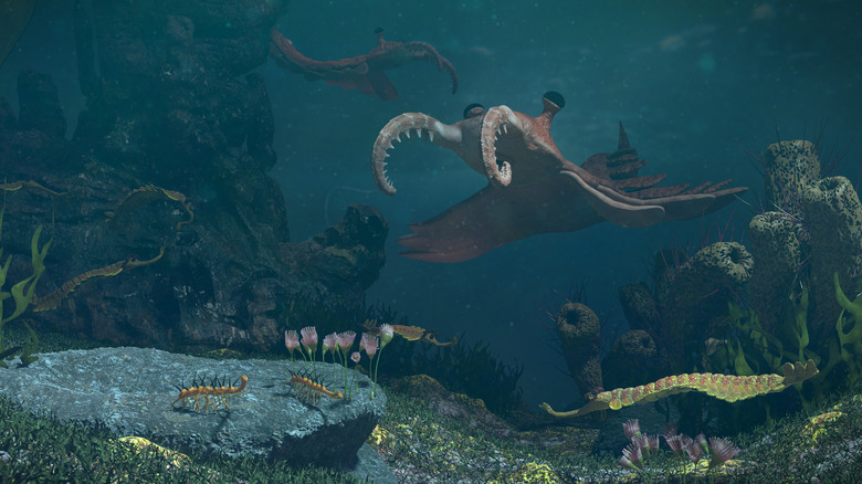 Prehistoric lifeforms after the cambrian explosion
