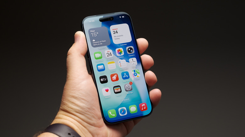 Apple iPhone 17 Pro in hands of a person