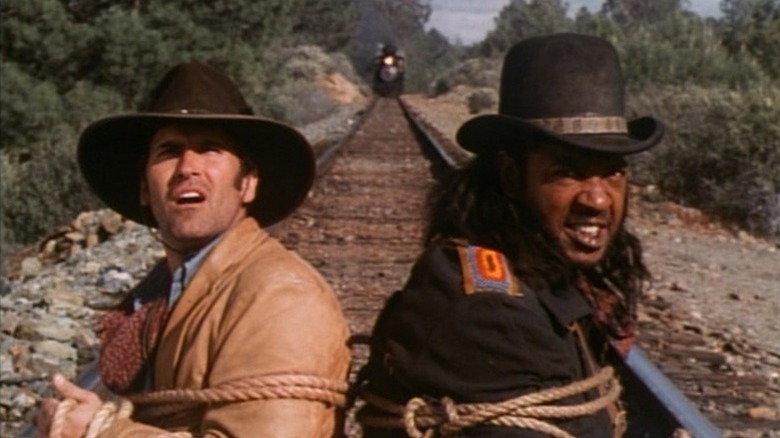 Brisco (Bruce Campbell) and in "The Adventures of Brisco County, Jr."